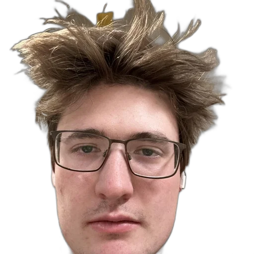 crown, hair, face, staff transparent PNG cut-out
