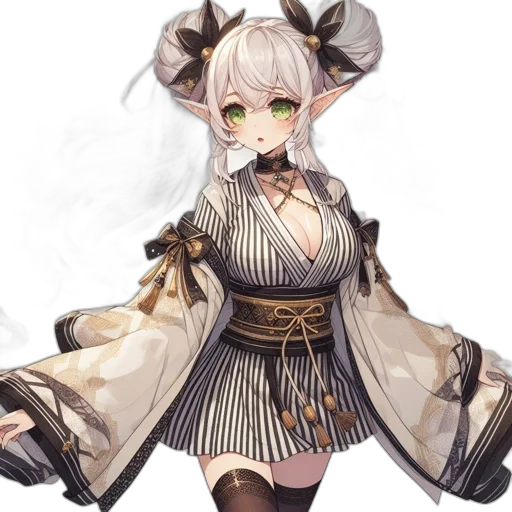 staff, dress, dragon, fantasy art transparent PNG cut-out