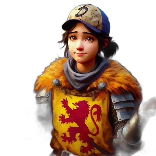 crown, dragon, staff, sword transparent PNG cut-out
