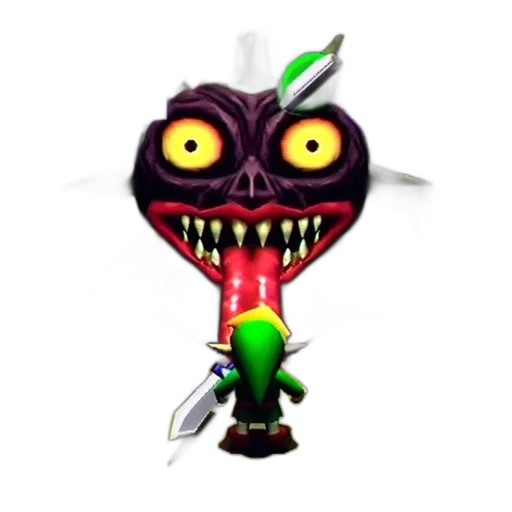 creature, staff, mask, animal transparent PNG cut-out