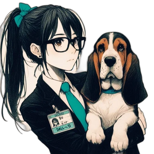 staff, animal, creature, anime transparent PNG cut-out