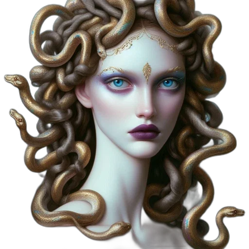 hair, crown, face, creature transparent PNG cut-out
