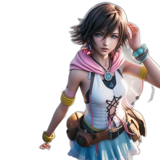 concept art, fantasy art, 3d render, photorealistic transparent PNG cut-out