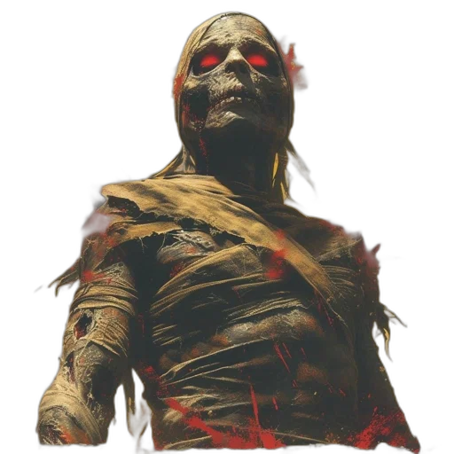 creature, face, mask, staff transparent PNG cut-out