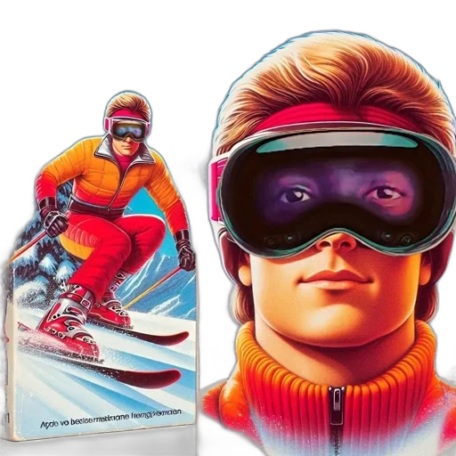 jacket, mask, concept art, comic book art transparent PNG cut-out
