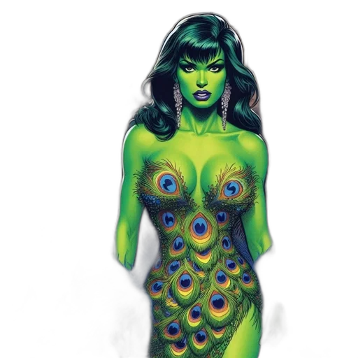 dress, comic book art, fantasy art, concept art transparent PNG cut-out