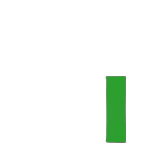 robot, pixel art, green, monochrome transparent PNG cut-out