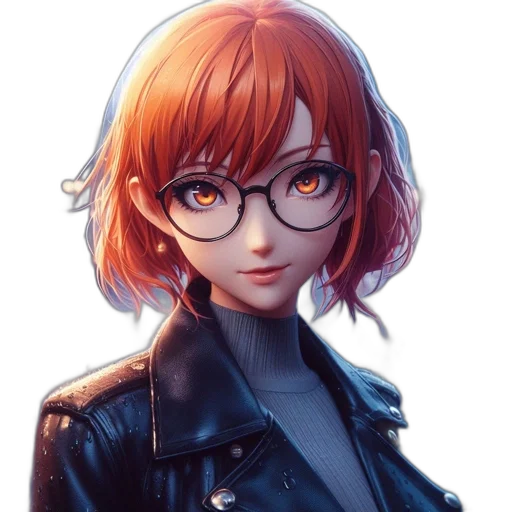 jacket, face, robot, staff transparent PNG cut-out