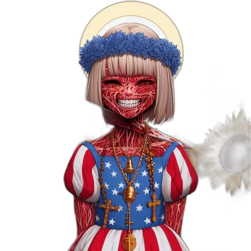 mask, dress, face, creature transparent PNG cut-out