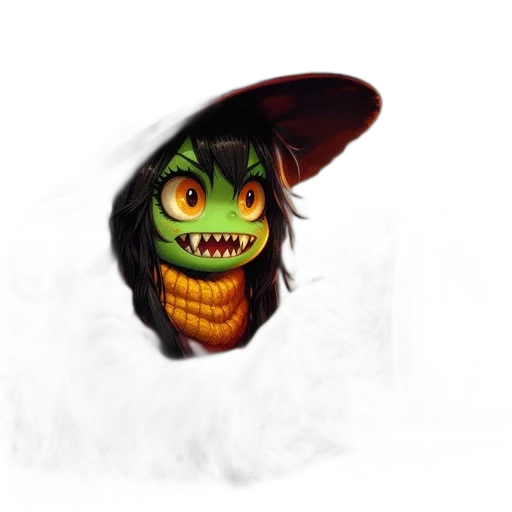 mask, hat, face, creature transparent PNG cut-out