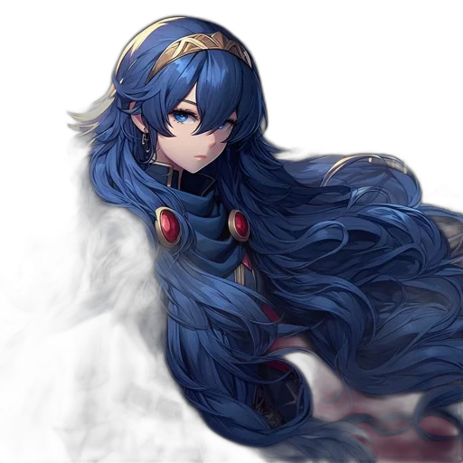crown, dress, weapon, face transparent PNG cut-out