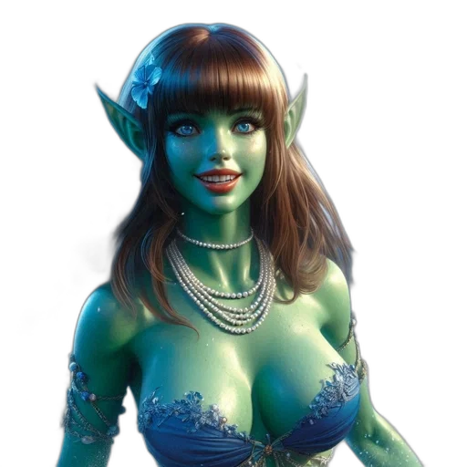 jewelry, fantasy art, concept art, 3d render transparent PNG cut-out