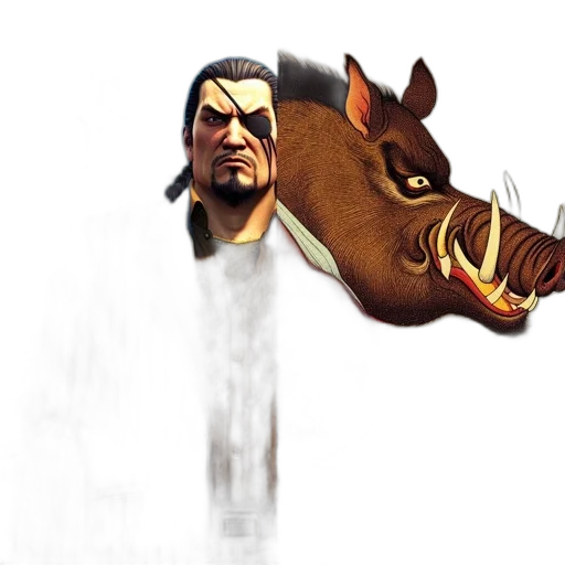 animal, weapon, sword, face transparent PNG cut-out