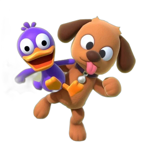 animal, staff, 3d render, concept art transparent PNG cut-out