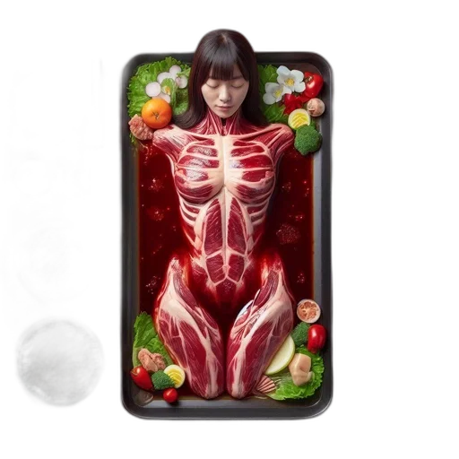 food, dress, robot, concept art transparent PNG cut-out
