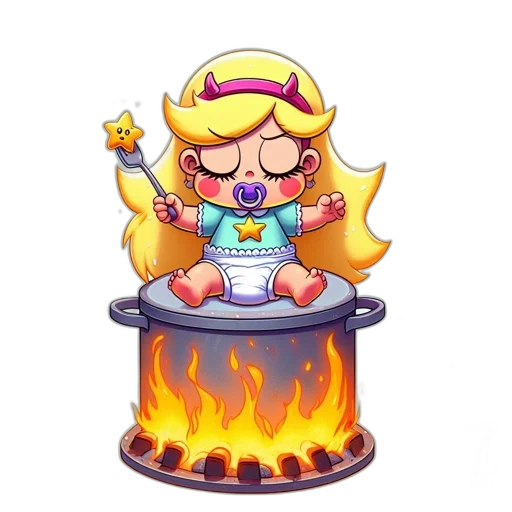 staff, crown, pixel art, concept art transparent PNG cut-out