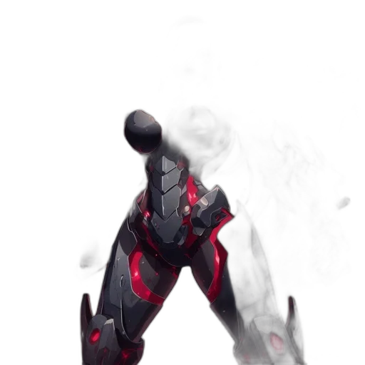 robot, weapon, sword, staff transparent PNG cut-out