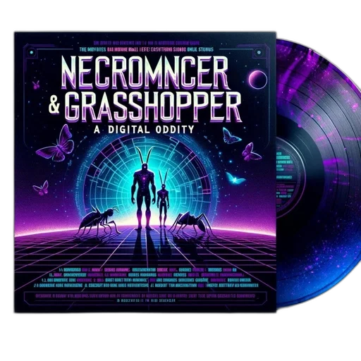cyberpunk, album, titled, necromancer transparent PNG cut-out