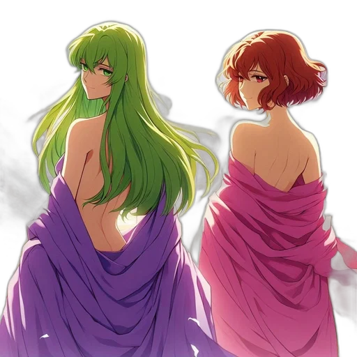 dress, concept art, watercolor, anime transparent PNG cut-out