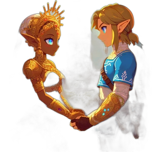 robot, crown, sword, concept art transparent PNG cut-out