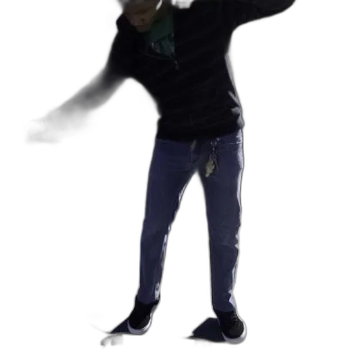jacket, staff, creature, mask transparent PNG cut-out