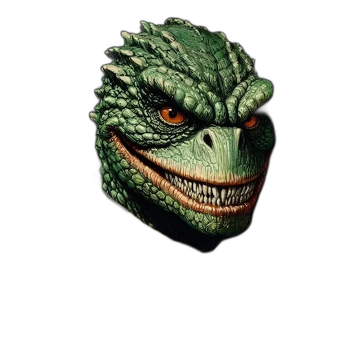 dragon, creature, mask, animal transparent PNG cut-out