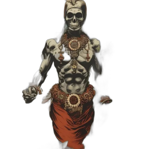 mask, staff, jewelry, robot transparent PNG cut-out
