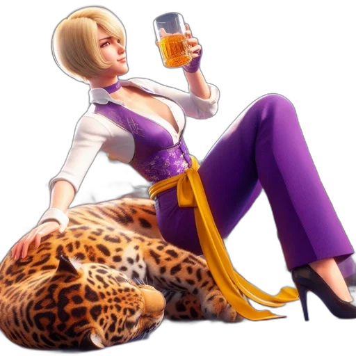staff, dress, concept art, 3d render transparent PNG cut-out