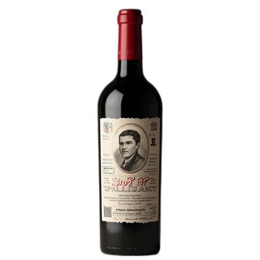 bottle, photorealistic, wine, label transparent PNG cut-out