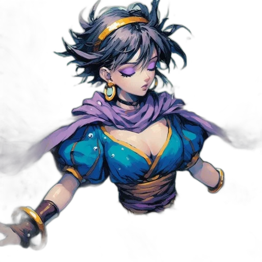 crown, staff, mask, dress transparent PNG cut-out