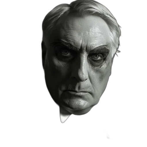 face, mask, creature, concept art transparent PNG cut-out