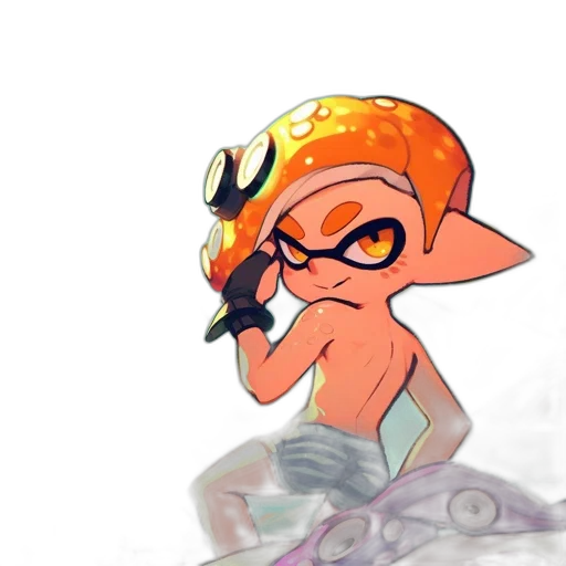 weapon, staff, hat, mask transparent PNG cut-out