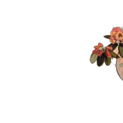 flower, crown, hat, staff transparent PNG cut-out