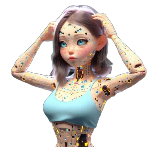 jewelry, dress, robot, mask transparent PNG cut-out