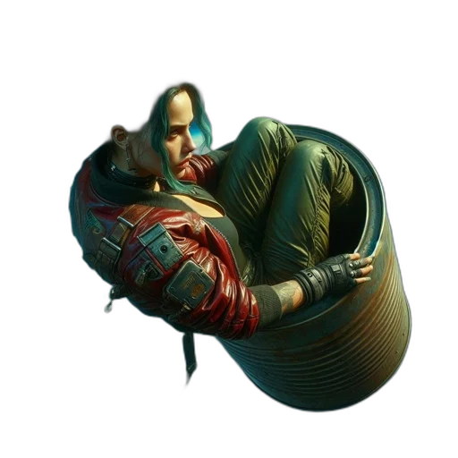 mask, weapon, jacket, face transparent PNG cut-out
