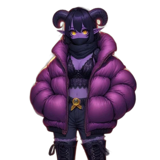 jacket, animal, creature, concept art transparent PNG cut-out