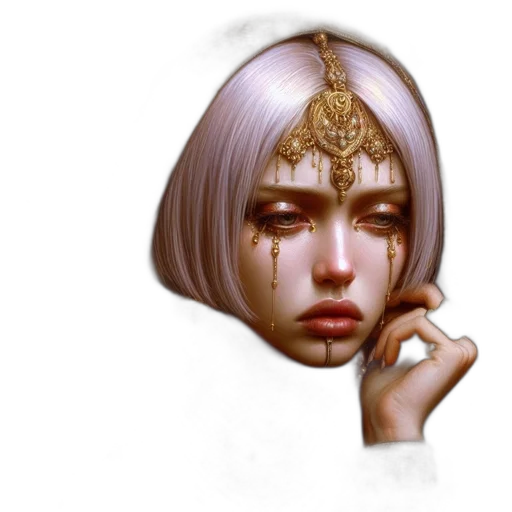 mask, crown, face, jewelry transparent PNG cut-out