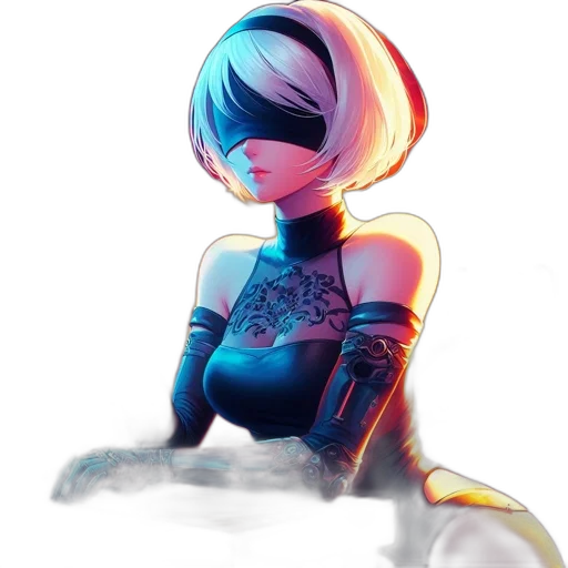 dress, robot, mask, crown transparent PNG cut-out