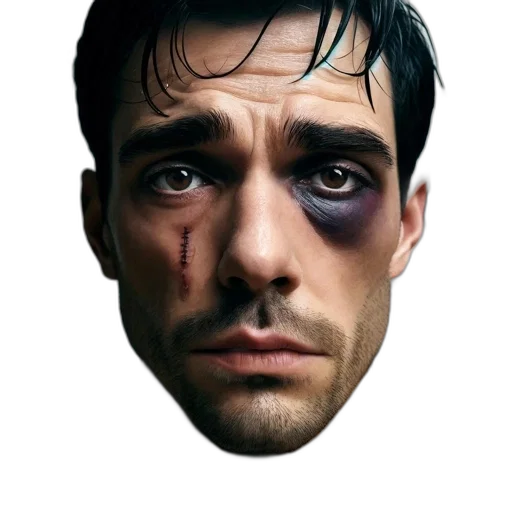 face, mask, umbrella, robot transparent PNG cut-out
