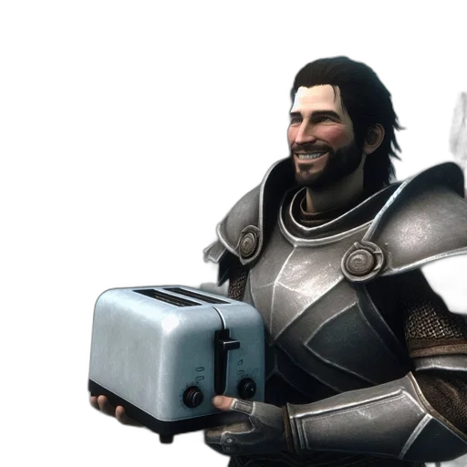 weapon, sword, robot, staff transparent PNG cut-out