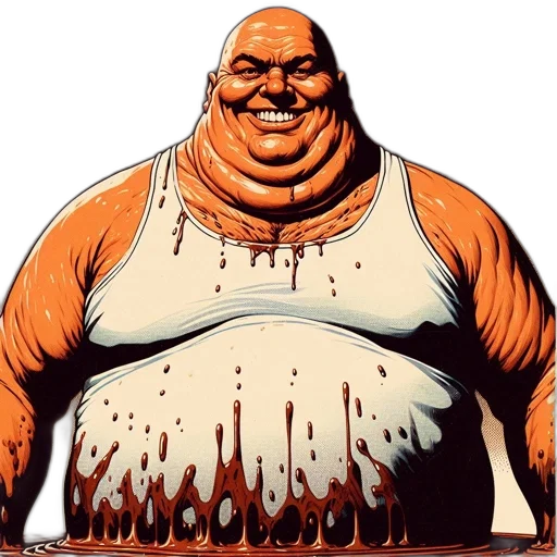 creature, food, animal, comic book art transparent PNG cut-out