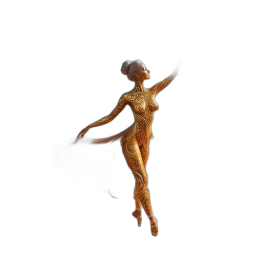 staff, dress, creature, jewelry transparent PNG cut-out