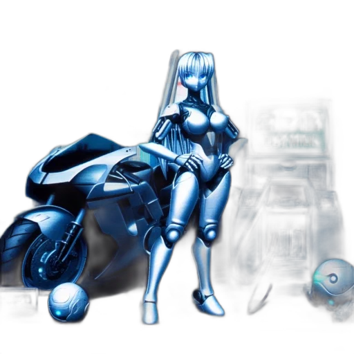 robot, concept art, fantasy art, comic book art transparent PNG cut-out