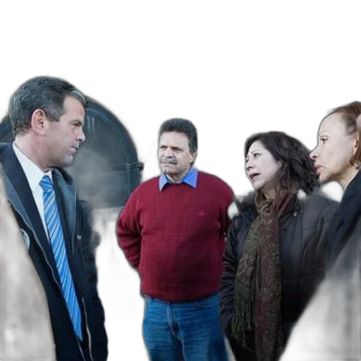 outer space, snow, city street, group transparent PNG cut-out