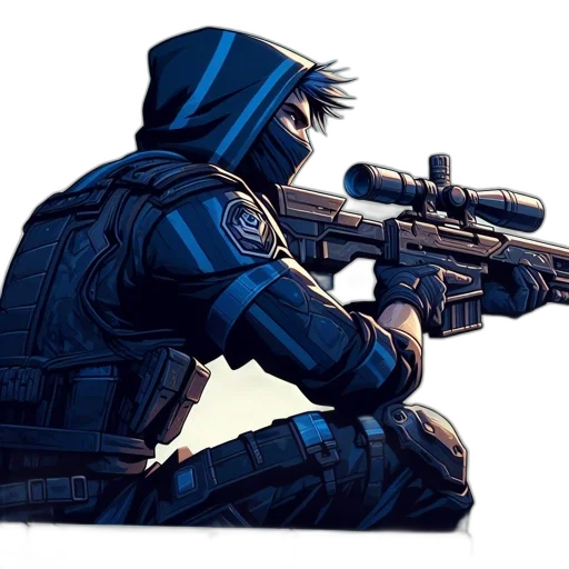 weapon, jacket, concept art, comic book art transparent PNG cut-out