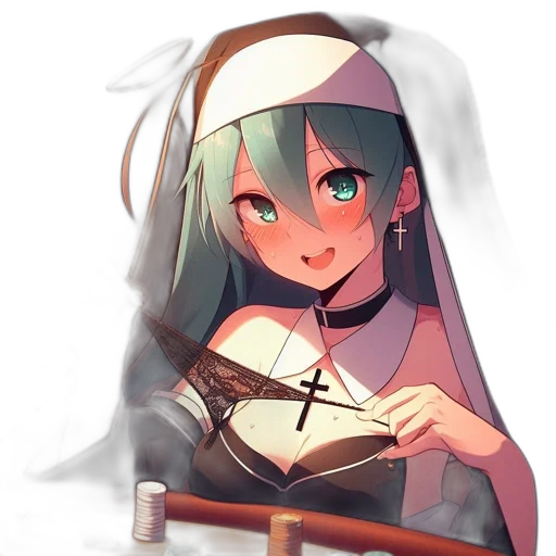 dress, weapon, staff, robot transparent PNG cut-out
