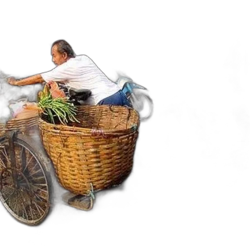 food, furniture, photorealistic, oil painting transparent PNG cut-out