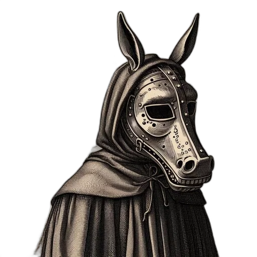 mask, face, animal, crown transparent PNG cut-out