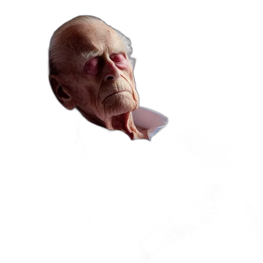 face, mask, creature, staff transparent PNG cut-out