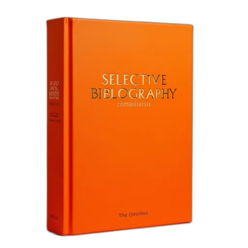 cover, orange, book, words transparent PNG cut-out